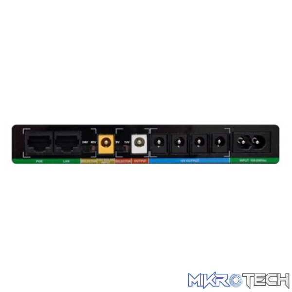 Gizzu 60w 65WH 17600mAh Mini POE DC UPS Black - Image 2