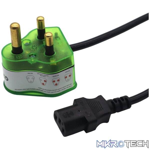Gizzu Surge Protector 10A Kettle Plug Cable 1.5M - Image 4