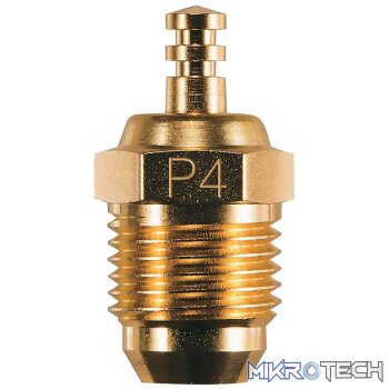 Glow Plug Speed P4 Gold Super Hot