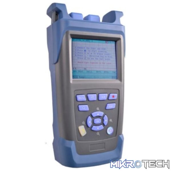 Goldtool Optical Time Domain Reflectometer Maximum dynamic range 26 to 28dB-Multifunction designed for FTTX network testing Goldtool Optical Time Domain Reflectometer Maximum dynamic range 26 to 28dB-Multifunction designed for FTTX network testing