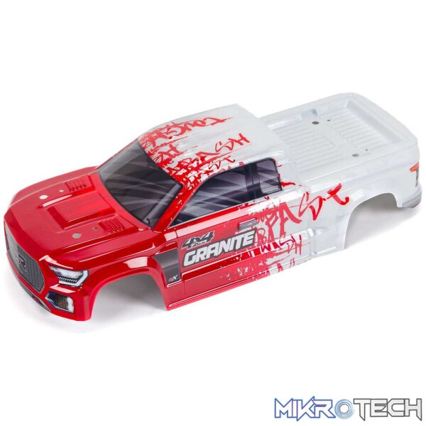 Granite 4X4 BLX Finished Body Red Granite 4X4 BLX Finished Body Red