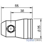 Alustage - Half Connector With Screw - Image 2