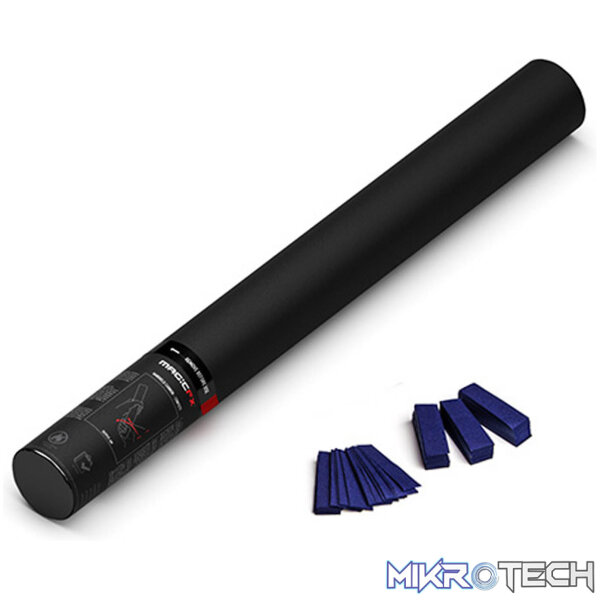 HC03DB_1 Magic Fx - Dark Blue Handheld Cannon - Confetti - Image 1