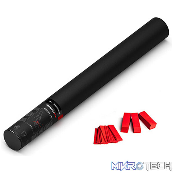 HC03RD_1 Magic Fx - Red Handheld Cannon - Confetti - Image 1