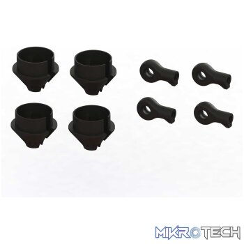 HD Shock Rod End and Spring Cup Set (2 P