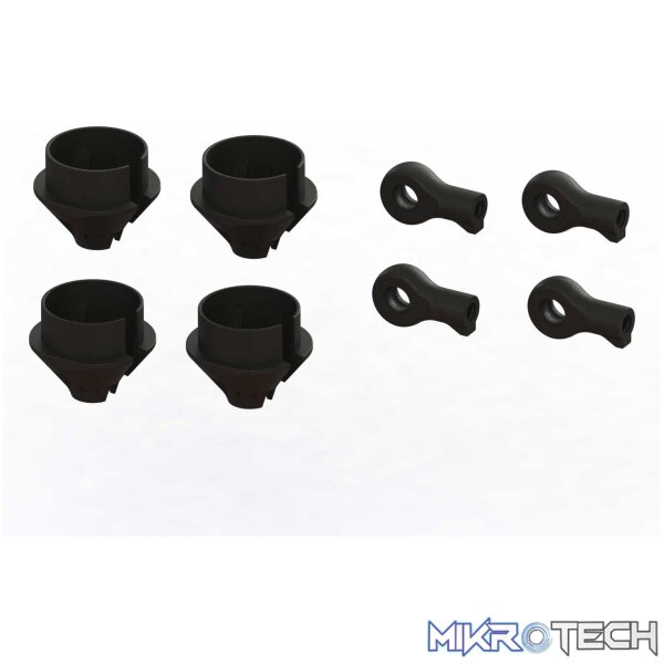 HD Shock Rod End and Spring Cup Set (2 P HD Shock Rod End and Spring Cup Set (2 P
