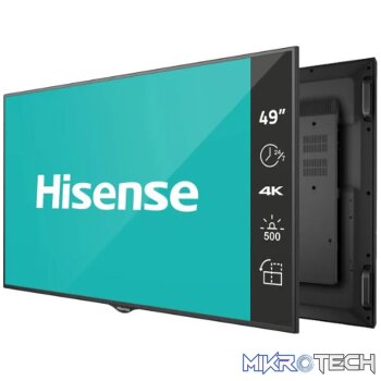 HISENSE 49SOA25PT 49'' Outdoor Signage; FHD 1920 x 1080; 7x24hr; Android 9.0
