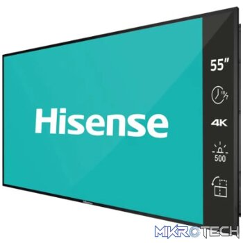 HISENSE 55SOF25PT 55'' Outdoor Signage; FHD 1920 x 1080; 7x24hr; Android 9.0