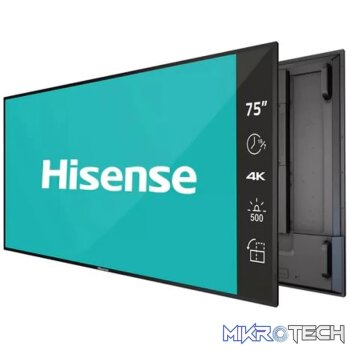 HISENSE 75SOA25PT 75'' Outdoor Signage; UHD 3840 x 2160; 7x24hr; Android 9.0