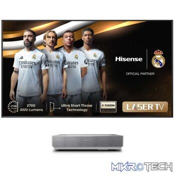 HISENSE LEDN100L5H Ultra-short Throw 100'' 4K Smart Laser TV