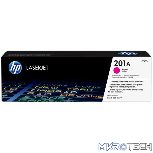 HP 201A Magenta Original LaserJet Toner Cartridge HP 201A Magenta Original LaserJet Toner Cartridge