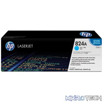 HP 824A Cyan Original LaserJet Toner Cartridge