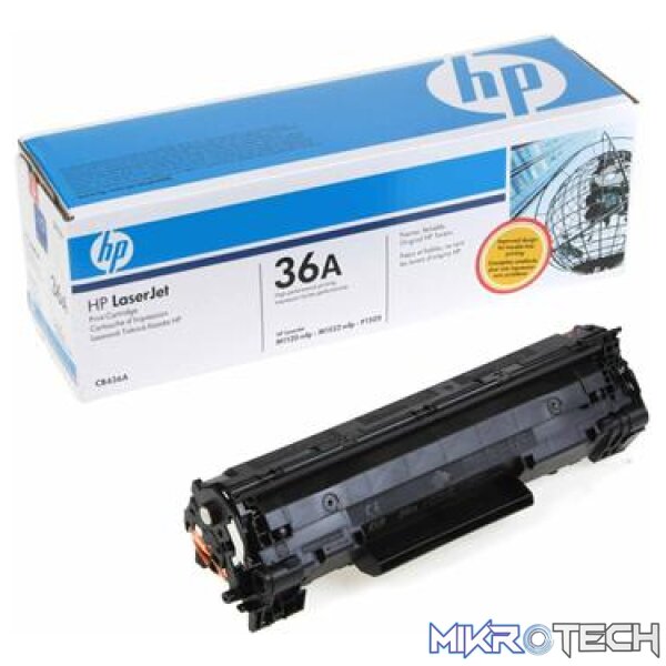 HP LaserJet CB436A Black Print Cartridge for LJ P1505 HP LaserJet CB436A Black Print Cartridge for LJ P1505