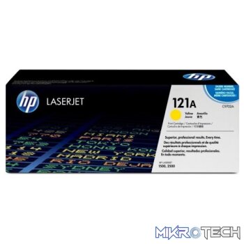 HP Original Replacement for HP 121A C9702A Yellow LaserJet Toner Cartridge