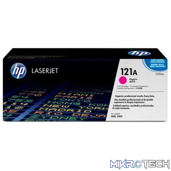 HP Original Replacement for HP 121A C9703A Magenta LaserJet Toner Cartridge HP Original Replacement for HP 121A C9703A Magenta LaserJet Toner Cartridge