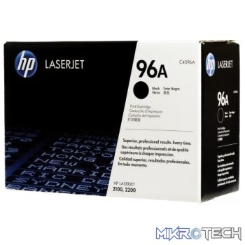 HP Original Replacement for HP 96A C4096A Black LaserJet Toner Cartridge