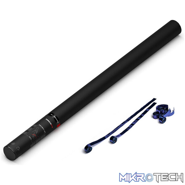 HS04DBM_1 Magic Fx - Blue Metallic Handheld Cannon Pro - Streamers - Image 1