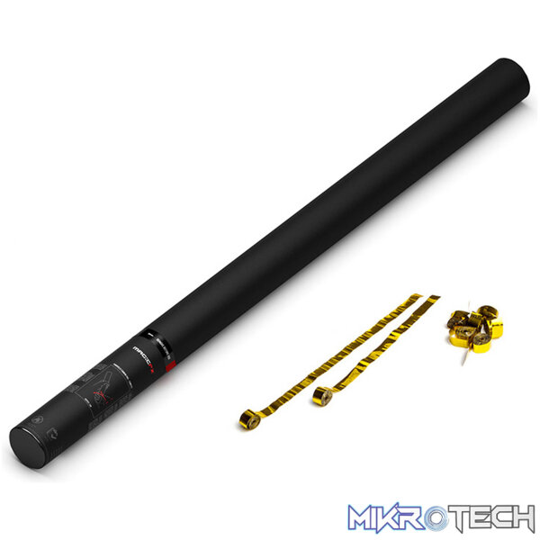 HS04GLM_1 Magic Fx - Gold Metallic Handheld Cannon Pro - Streamers - Image 1
