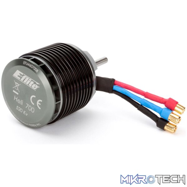 Heli 700 Brushless Outrun Motor 520K Heli 700 Brushless Outrun Motor 520K