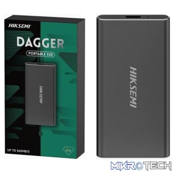 Hiksemi Dagger 2TB TLC Nand Flash External Type-C Solid State Drive