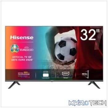 Hisense 32'' HD NON-SMART TV; USB; HDMI; DVB-T2