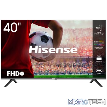 Hisense 40'' Full HD NON-SMART TV; USB Media Player; HDMI; DVB-T2