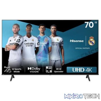 Hisense 70 inch A6N Series UHD Smart TV