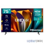 Hisense 75 inch A6N Series Direct LED UHD Smart TV