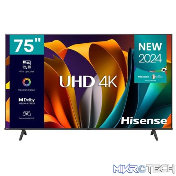 Hisense 75 inch A6N Series Direct LED UHD Smart TV Hisense 75 inch A6N Series Direct LED UHD Smart TV
