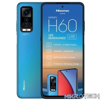 Hisense Infinity H60S Lite Single Sim 4G LTE Smartphone