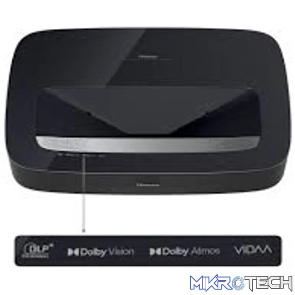 Hisense PL1H Laser Cinema 80'' - 120'' Projection size; 2100 ANSI Lumens; HDR; 4K Resolution; Dolby Vision Atmos; 2xHDMI; 1x USB Hisense PL1H Laser Cinema 80'' - 120'' Projection size; 2100 ANSI Lumens; HDR; 4K Resolution; Dolby Vision Atmos; 2xHDMI; 1x USB