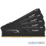 Kingston Hyper-x Fury 64Gb(16Gb x 4) DDR4-3466 (pc4-27666) CL16 1.2v Desktop Memory Module with asymmetrical heatsink