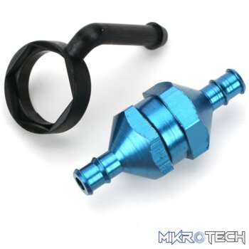 In-Line Fuel Filter Blue