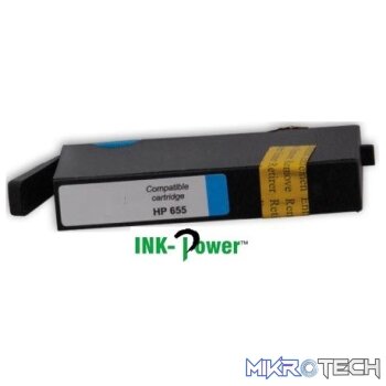 InkPower Generic HP 655 Cyan Ink Cartridge