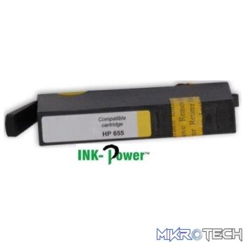 InkPower Generic HP 655 Yellow Ink Cartridge