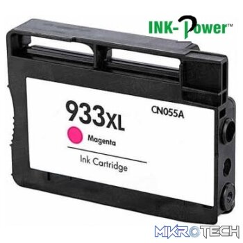 InkPower Generic Replacement for 933XL Magenta Ink Cartridge CN055AA