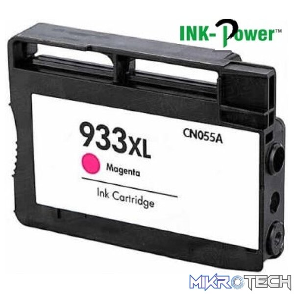 InkPower Generic Replacement for 933XL Magenta Ink Cartridge CN055AA InkPower Generic Replacement for 933XL Magenta Ink Cartridge CN055AA