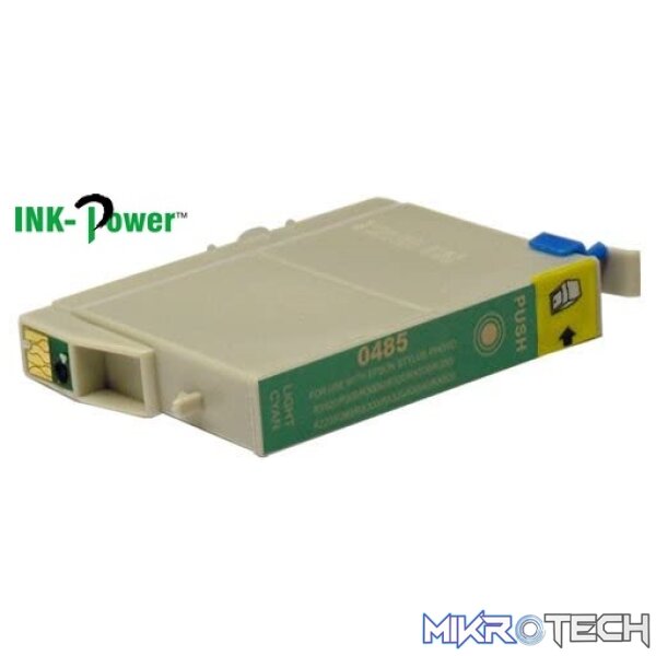 Inkpower Generic Replacement for Epson TO485 Light Cyan Inkjet Cartridge Inkpower Generic Replacement for Epson TO485 Light Cyan Inkjet Cartridge