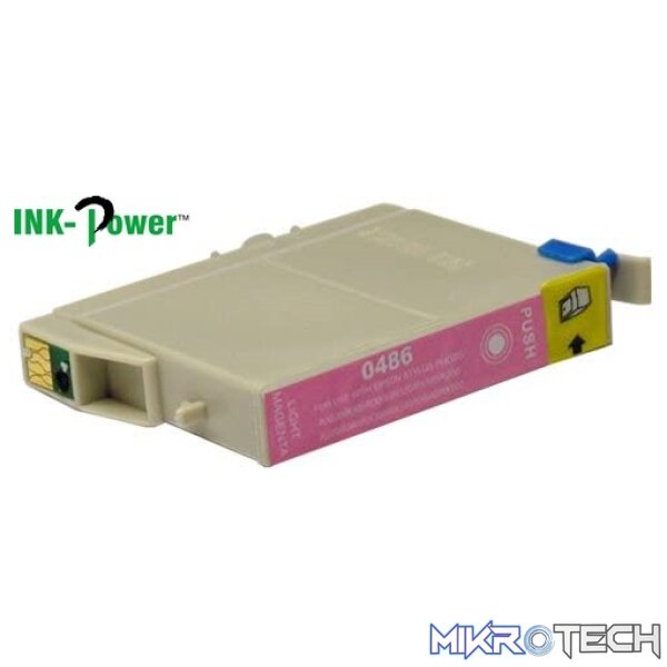 Inkpower Generic Replacement for Epson TO486 Light Magenta Inkjet Cartridge Inkpower Generic Replacement for Epson TO486 Light Magenta Inkjet Cartridge