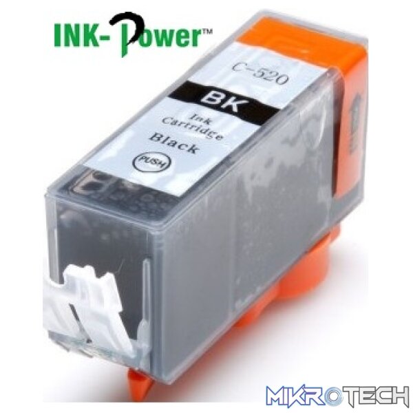 Inkpower Generic for Canon Ink PGI-520BK for use with PIXMA iP3600 iP4700 MP540 MP550 MP560 MP620 MP630 MP640 MP980 Black Inkjet Cartridge Inkpower Generic for Canon Ink PGI-520BK for use with PIXMA iP3600 iP4700 MP540 MP550 MP560 MP620 MP630 MP640 MP980 Black Inkjet Cartridge