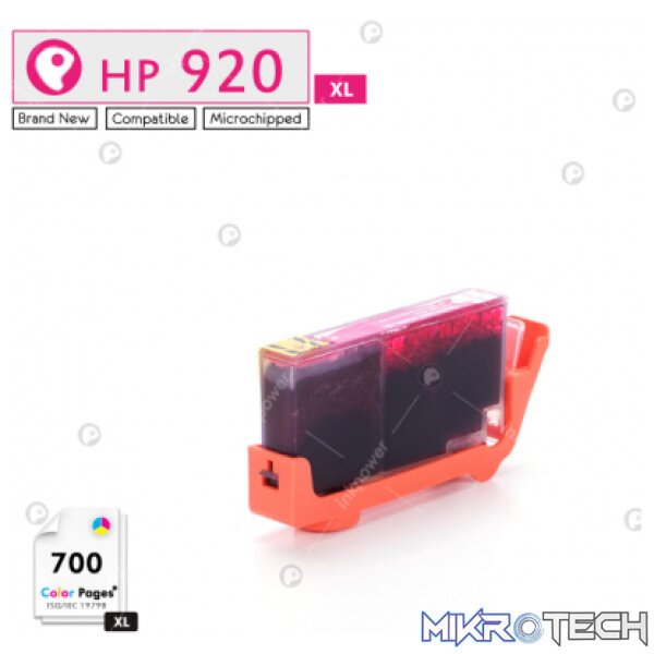 Inkpower Generic for Hp No. 920XL Magenta Inkjet Print Cartridge Inkpower Generic for Hp No. 920XL Magenta Inkjet Print Cartridge