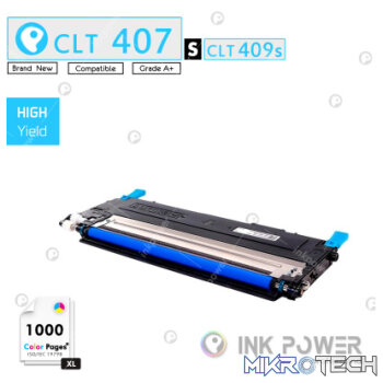 Inkpower Generic for Samsung CLT-K407S for use with Samsung CLP-320