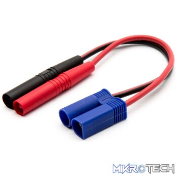 Insulated Charge Adapter: Banana to EC5