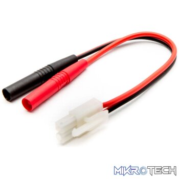 Insulated Charge Adapter: Banana to Ta