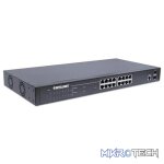 Intellinet 16-Port Gigabit Ethernet PoE+ Web-Managed Switch with 2 SFP Ports - Image 3
