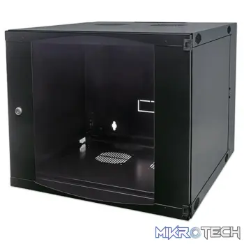 Intellinet 19 Inch Double Section 15u Wall Mount Cabinet-Flat Pack