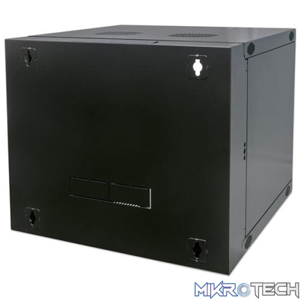 Intellinet 19 Inch Double Section 9u Wall Mount Cabinet - Image 3