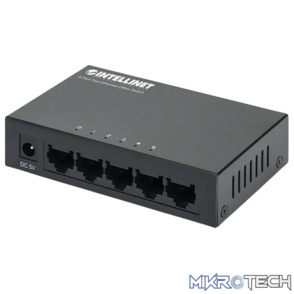 Intellinet 5-Port Fast Ethernet Switch - Image 3
