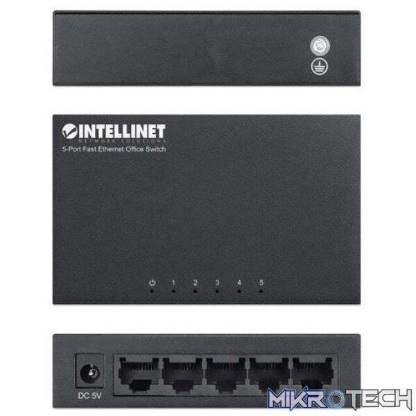 Intellinet 5-Port Fast Ethernet Switch - Image 4