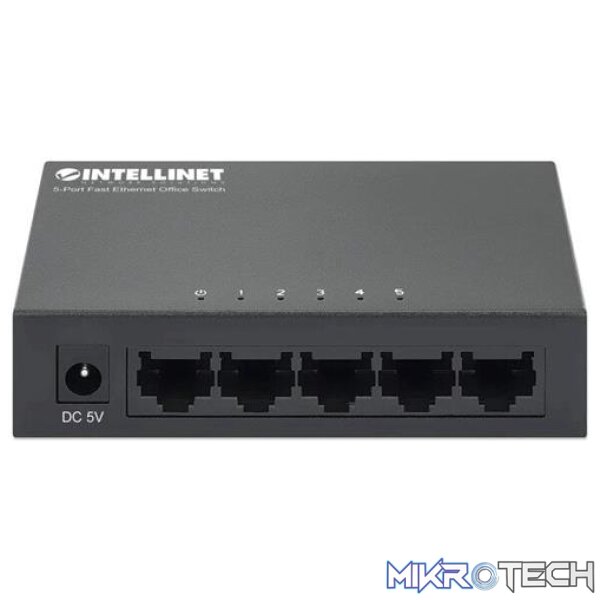 Intellinet 5-Port Fast Ethernet Switch Intellinet 5-Port Fast Ethernet Switch